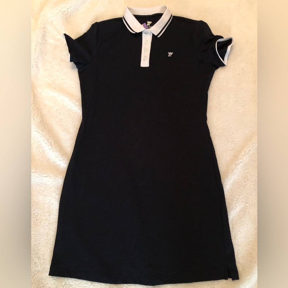 NWT- S.C.Golf Black Polo Dress